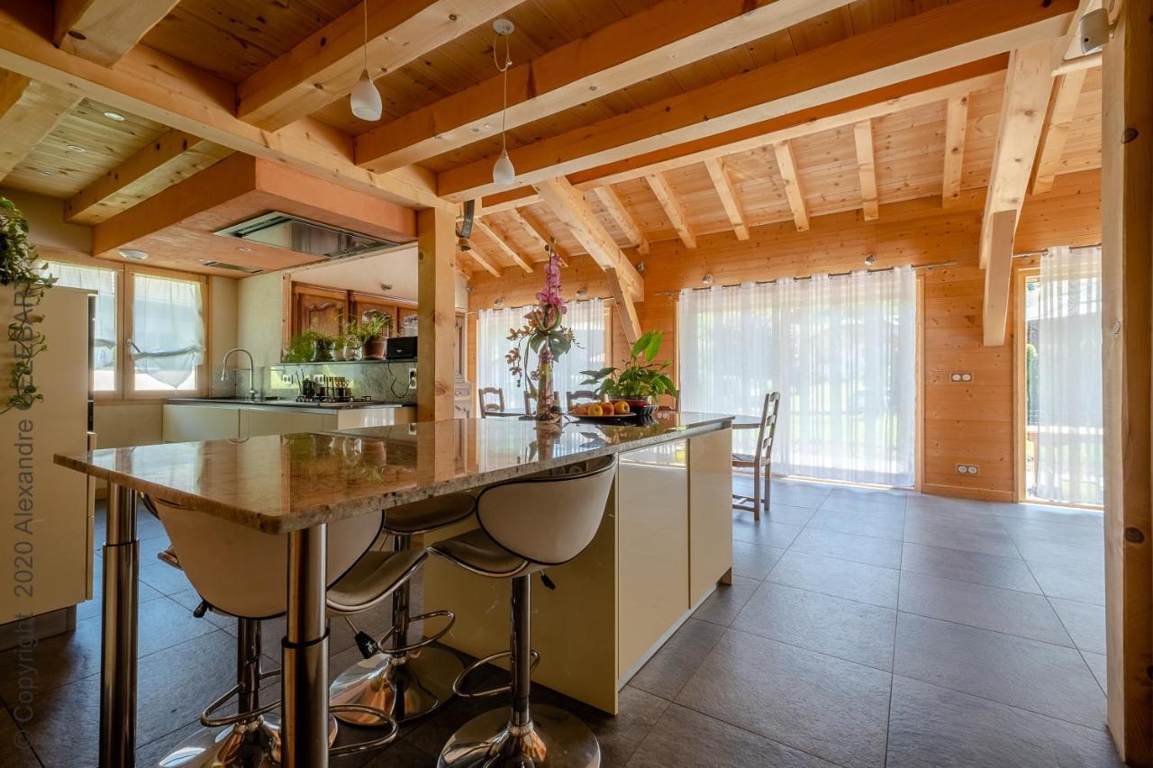Chalet Aux 3 Biches Mieussy Екстериор снимка