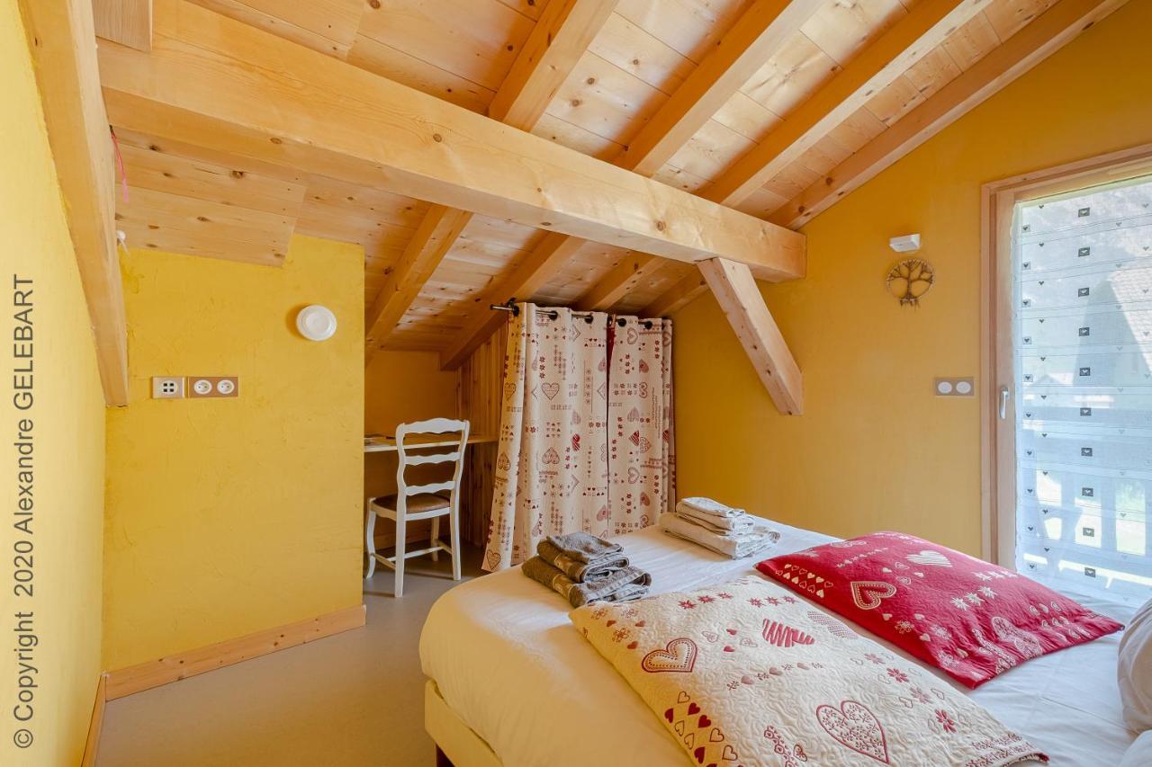 Chalet Aux 3 Biches Mieussy Екстериор снимка